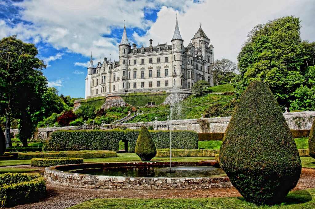 dunrobin, castle, garden-453164.jpg